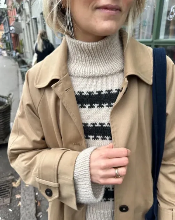 wzór na druty, Petiteknit Key Sweater