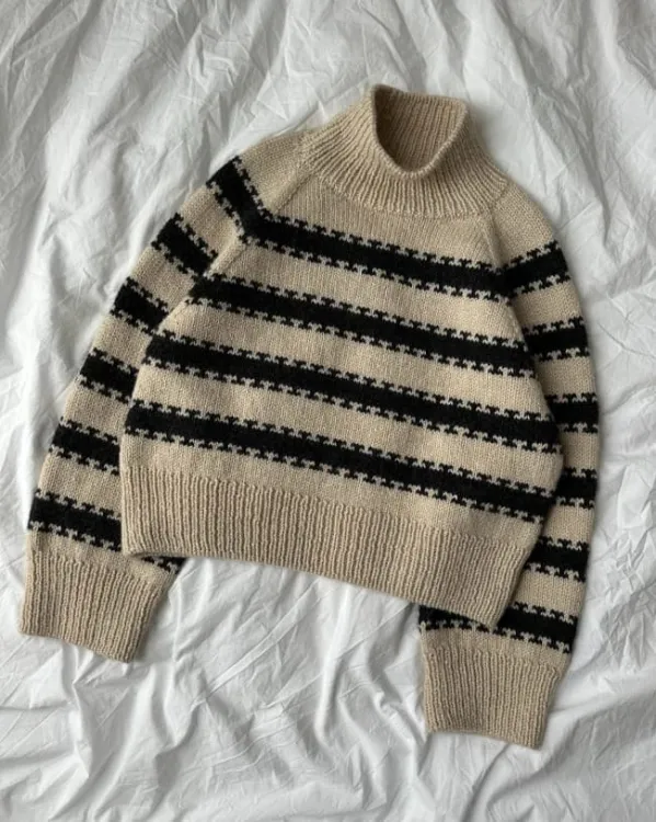 wzór na druty, Petiteknit Key Sweater
