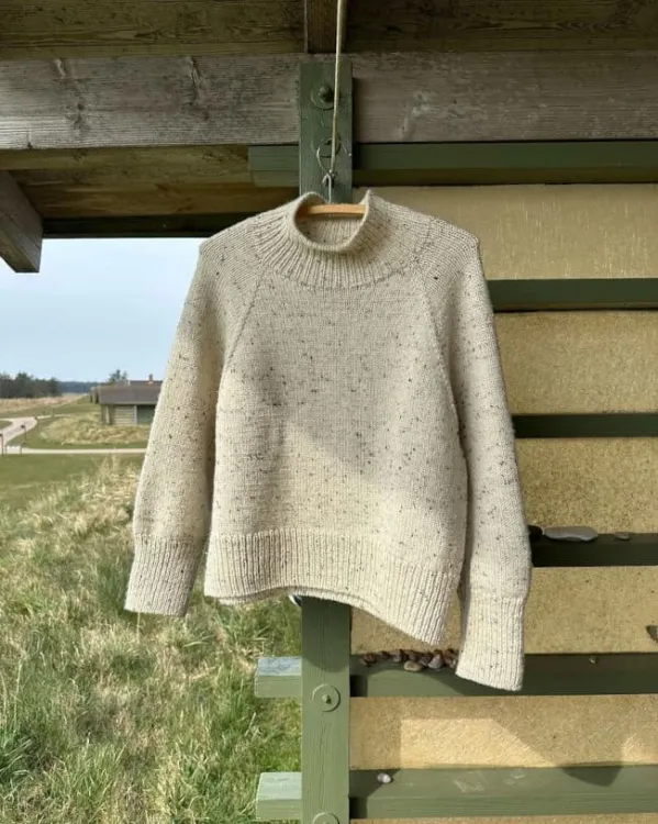 wzór na druty, Petiteknit Louvre Sweater