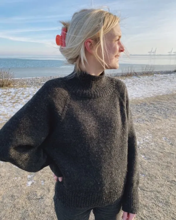 wzór na druty, Petiteknit Louvre Sweater