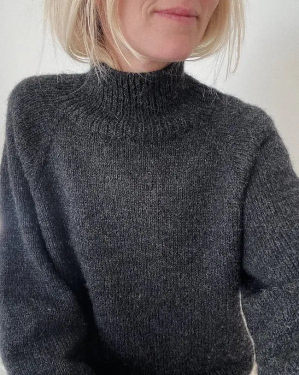wzór na druty, Petiteknit Louvre Sweater