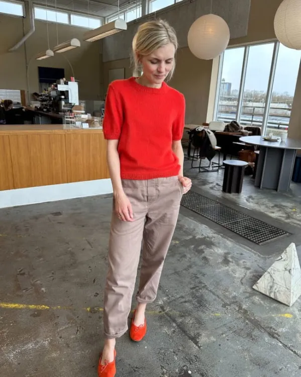 wzór na druty, Petiteknit Poppy Tee