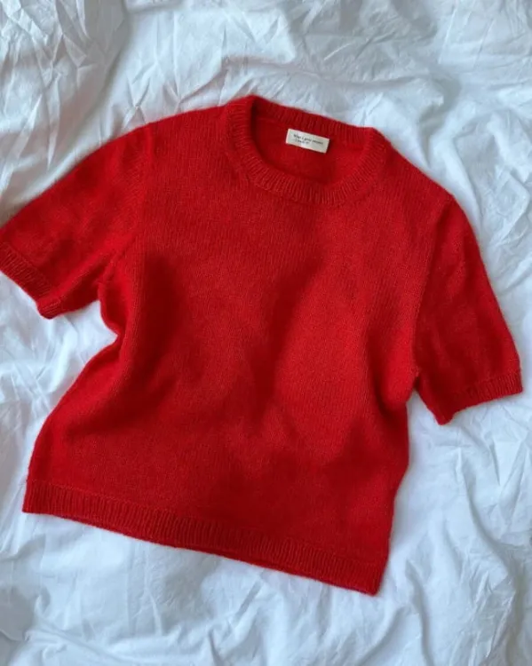 wzór na druty, Petiteknit Poppy Tee