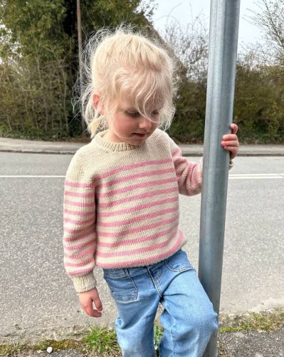 wzór na druty, Petiteknit Lyon Sweater Junior