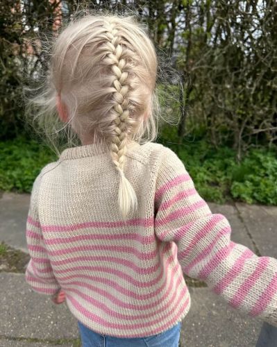 wzór na druty, Petiteknit Lyon Sweater Junior
