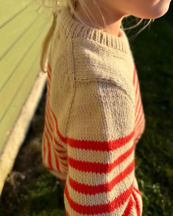 wzór na druty, Petiteknit Lyon Sweater Junior