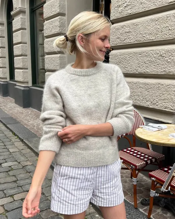 wzór na druty, Petiteknit Monday Sweater