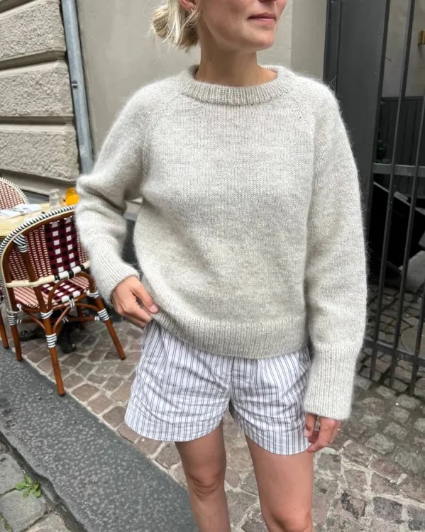 wzór na druty, Petiteknit Monday Sweater