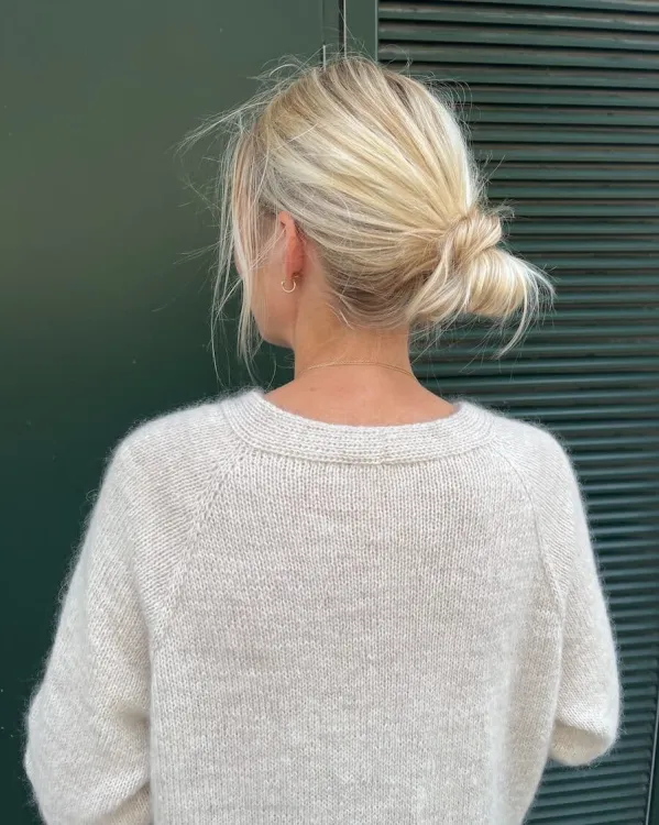 wzór na druty, Petiteknit No Frills Cardigan