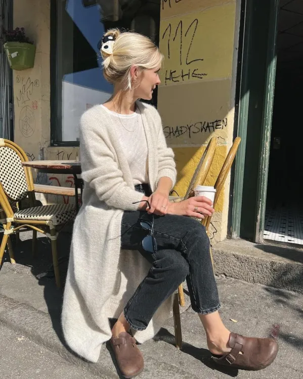 wzór na druty, Petiteknit No Frills Cardigan