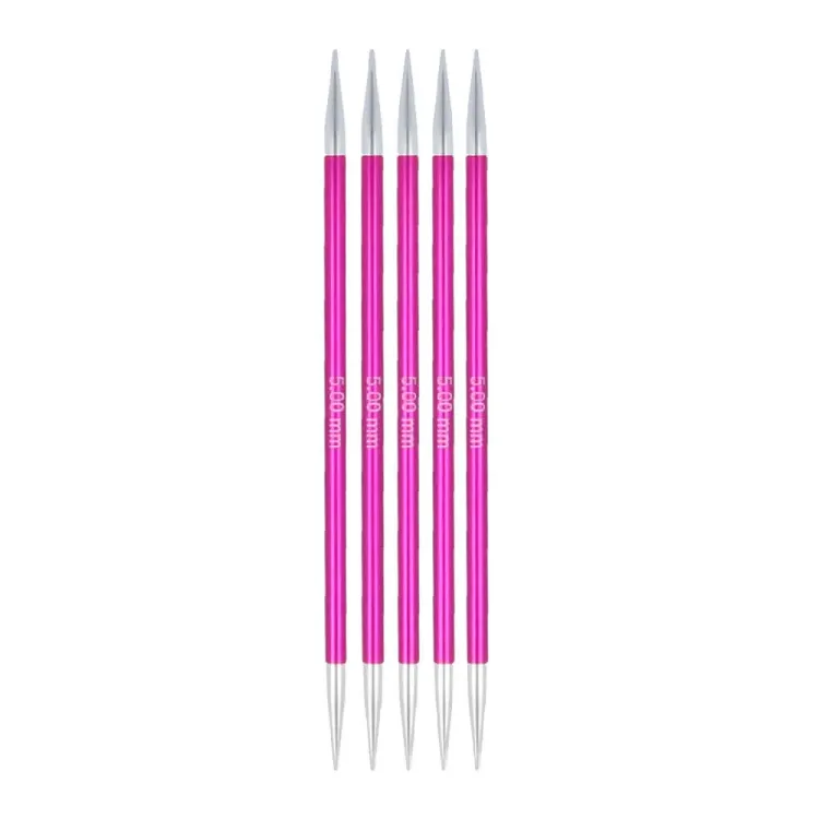Druty pończosznicze, KnitPro, Zing, 5mm, 15cm