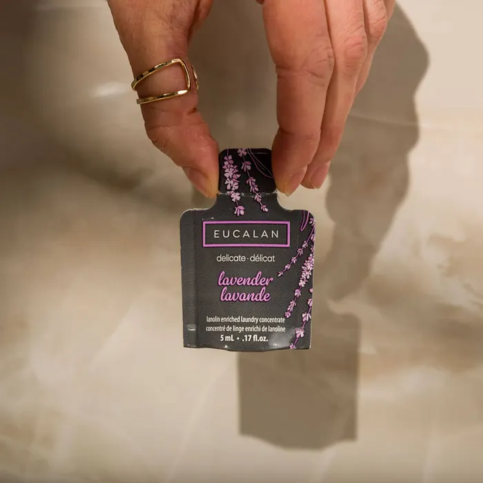 Płyn do prania wełny, Eucalan, lawenda, 5ml