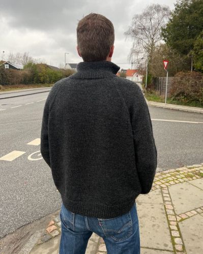 wzór na druty, PetiteKnit Zipper Sweater  Light Man