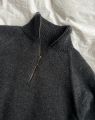 wzór na druty, PetiteKnit Zipper Sweater  Light Man