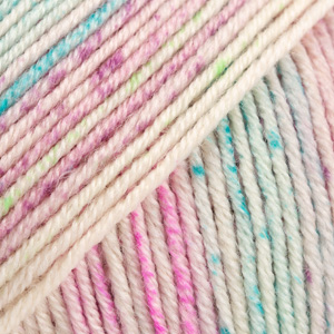 DROPS Baby Merino, 105 magiczna beza, print