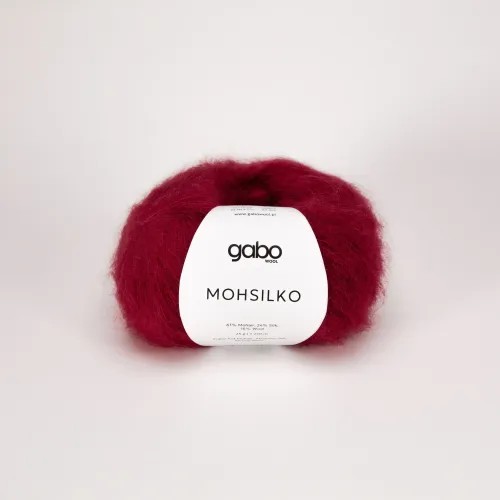 Włóczka, Mohsilko Gabo Wool,  4015 wino