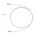 żyłka do drutów ChiaoGoo SWIV360 silver large, 35cm