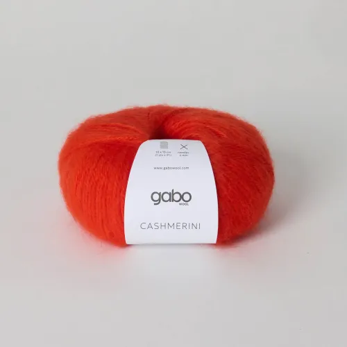 włóczka Cashmerini Gabo Wool, 5301 szkarłatna czerwień