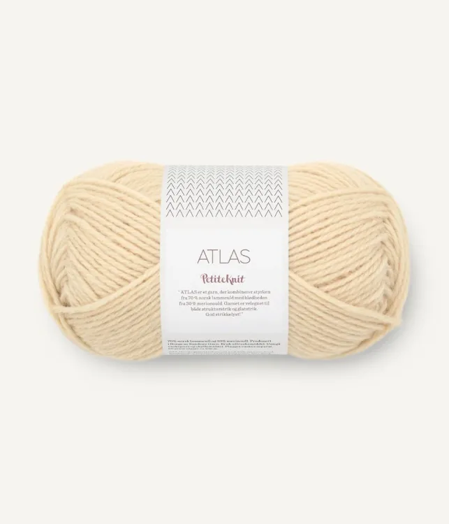 PetiteKnit  Atlas Sandnes Garn, almond 2511
