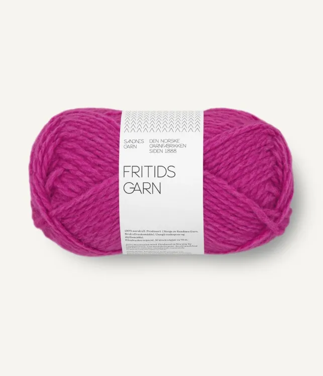 Fritidsgarn Sandnes Garn, cerise 4627