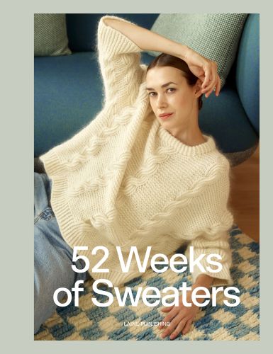 Książka, "52 Weeks of Sweaters", Laine Publishing