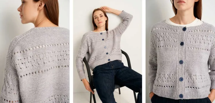 Anna-Daku wzór Książka52 Weeks of Sweaters Laine Publishing