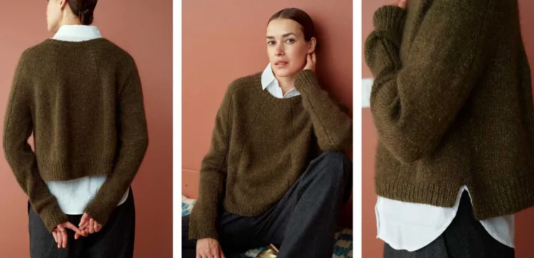 Anna-Sjösvärd wzór Książka52 Weeks of Sweaters Laine Publishing
