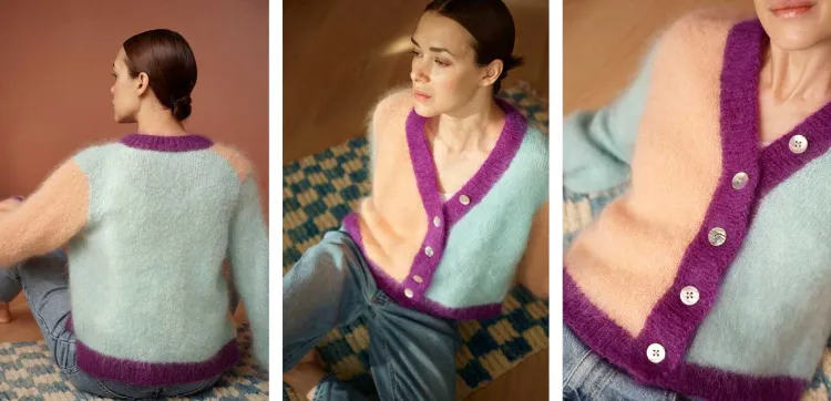 Evdoxia-Glykeria-Pantazi wzór Książka52 Weeks of Sweaters Laine Publishing