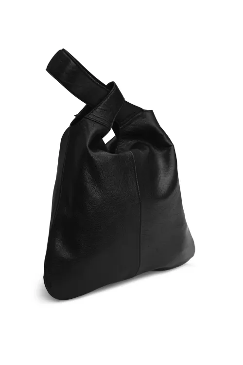 muud Dzana, skórzana torba, black