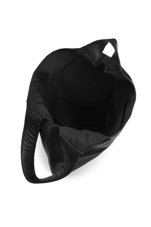 muud Dzana, skórzana torba, black