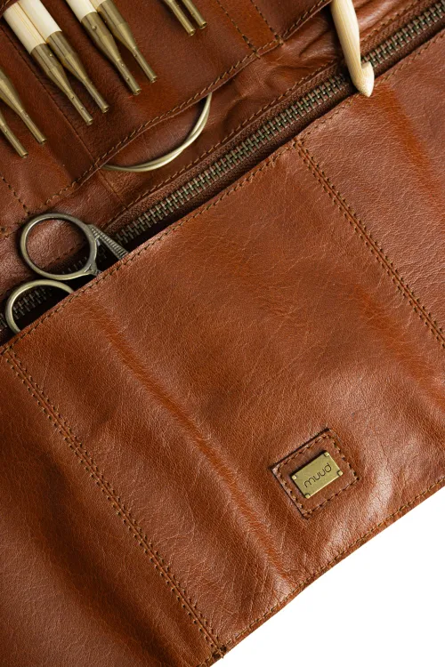 etui na druty, muud Stockholm XL, rich brown