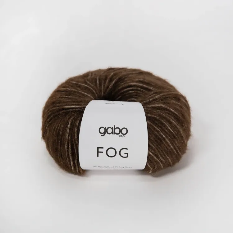 włóczka, Fog Gabo Wool, 6351 wenge