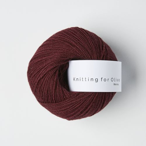 Merino, Knitting for Olive, Bordeaux