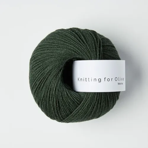 Merino, Knitting for Olive, Bottle Green