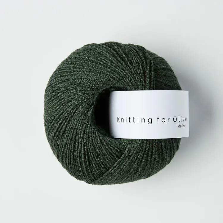Merino, Knitting for Olive, Bottle Green