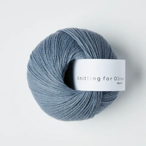 Merino, Knitting for Olive, Dusty Dove Blue