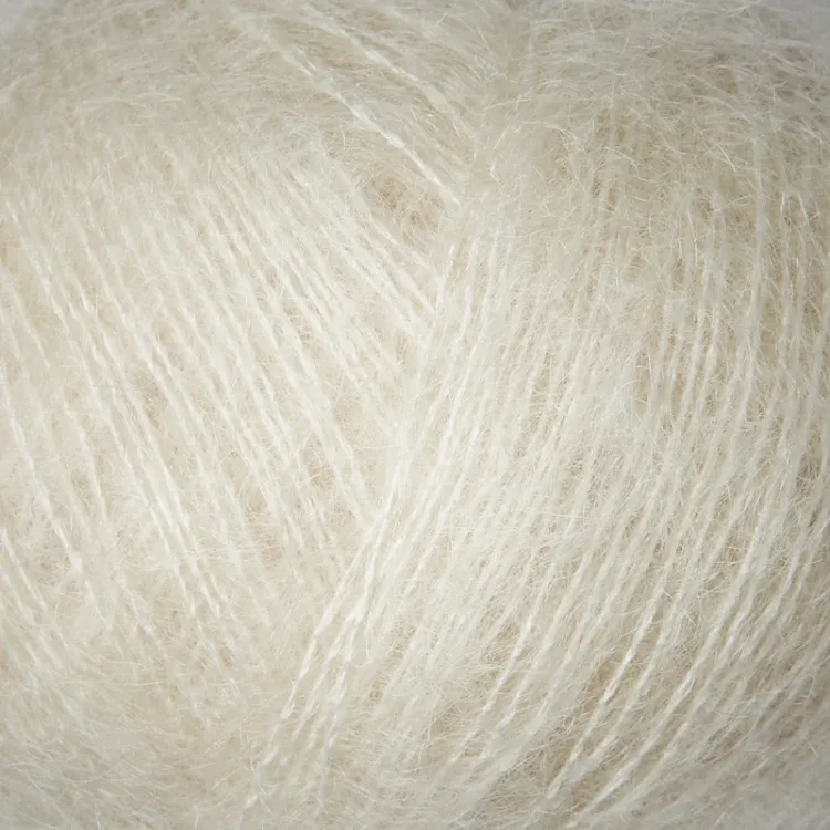 Soft Silk Mohair, Knitting for Olive, Cream