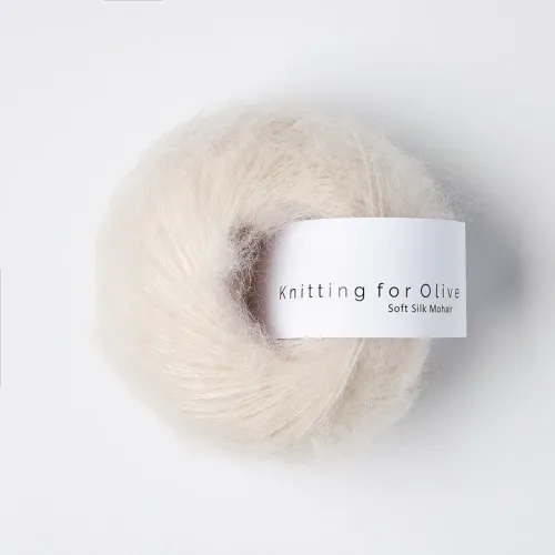 Soft Silk Mohair, Knitting for Olive, Cloud