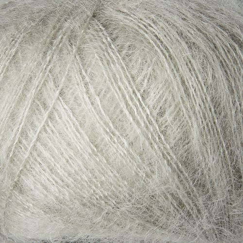 Soft Silk Mohair, Knitting for Olive, Pearl Gray
