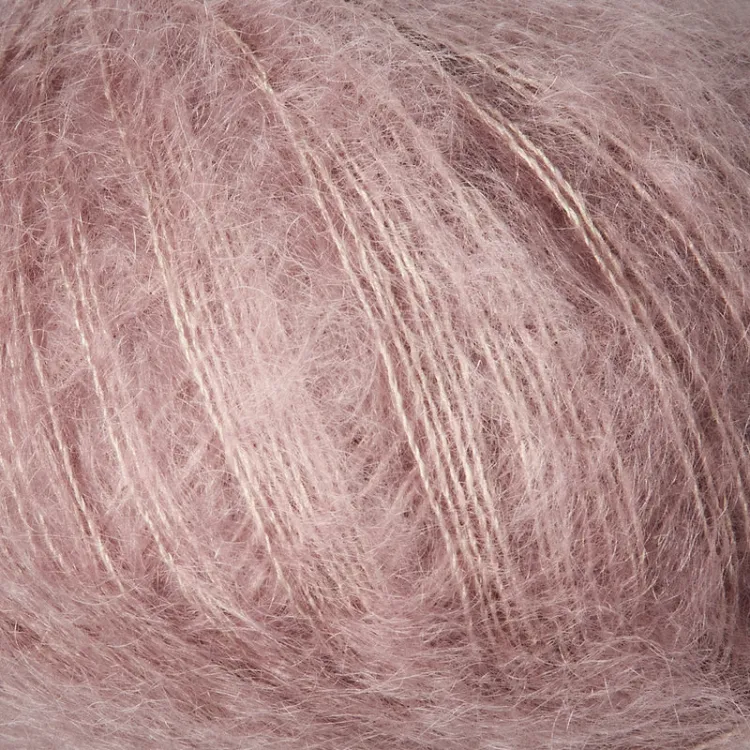 Soft Silk Mohair, Knitting for Olive, Dusty Rose