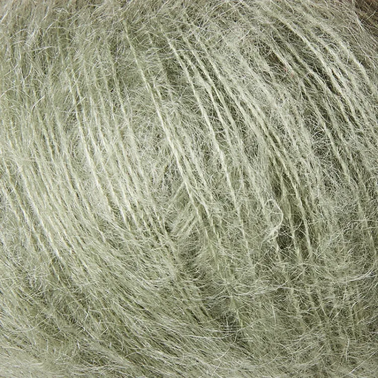 Soft Silk Mohair, Knitting for Olive, Dusty Artichoke