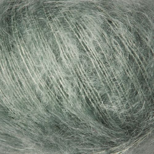 Soft Silk Mohair, Knitting for Olive, Dusty Aqua