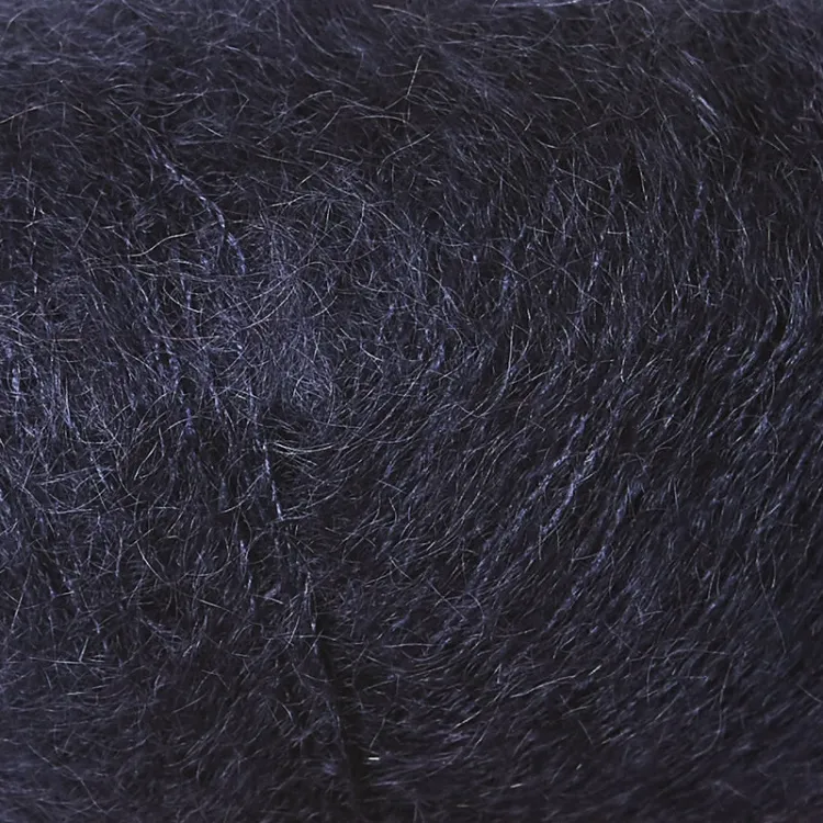 Soft Silk Mohair, Knitting for Olive, Navy Blue