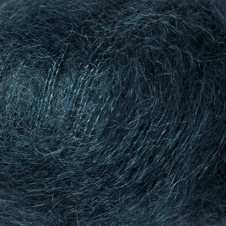 Soft Silk Mohair, Knitting for Olive, Deep Petroleum Blue