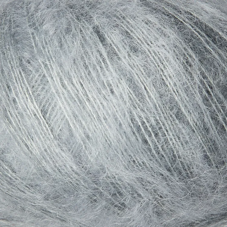 Soft Silk Mohair, Knitting for Olive, Soft Blue