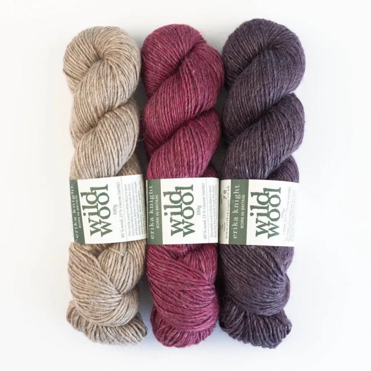 włóczki Wild Wool Erika Knight