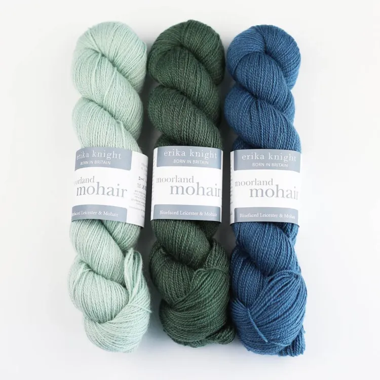 Moorland Mohair, Erika Knight, 100g