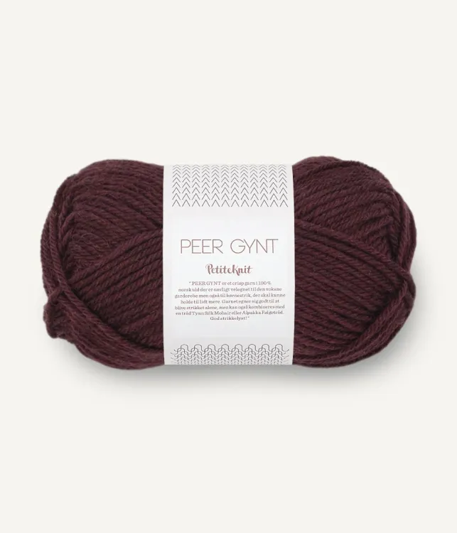 Peer Gynt, Sandnes Garn, Velvet Fig 4682