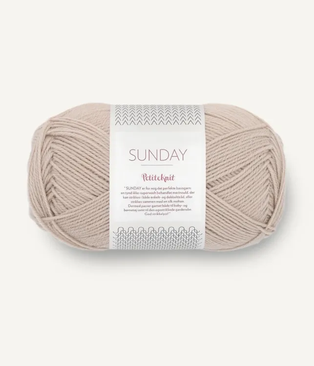 PetiteKnit Sunday, Sandnes Garn, 3821 kardamon