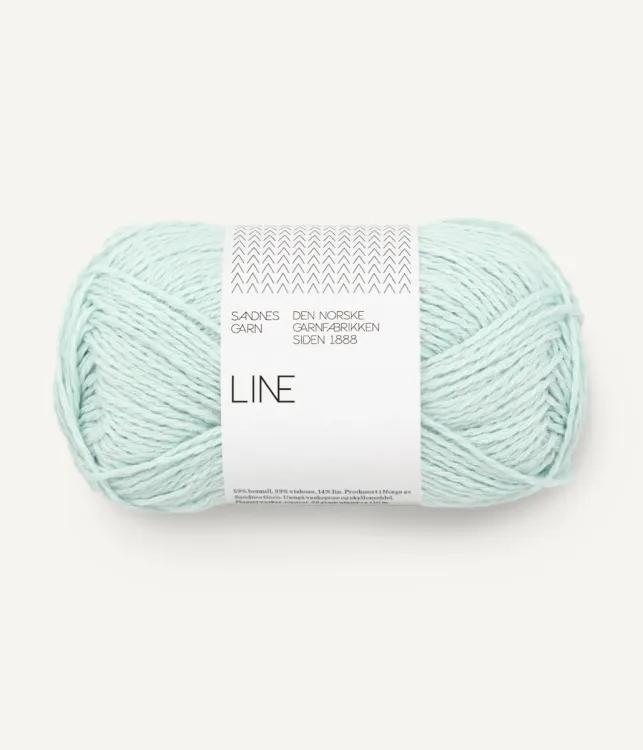 Line Sandnes Garn, Mint Green 7911